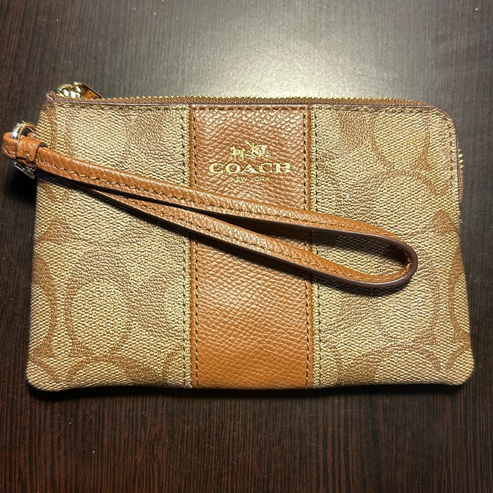 Authentic Coach Wristlet